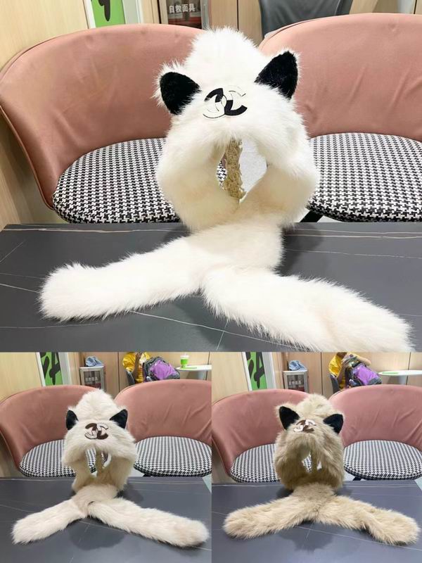 Chanel Scarf Hat 111102